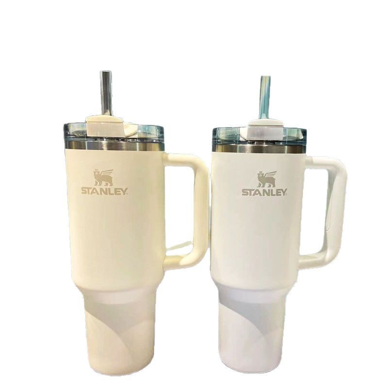 Celebrities love the ultra-popular Stanley tumbler—an insulated, straw-equipped cup perfect for iced coffee and adventures. - Image 6